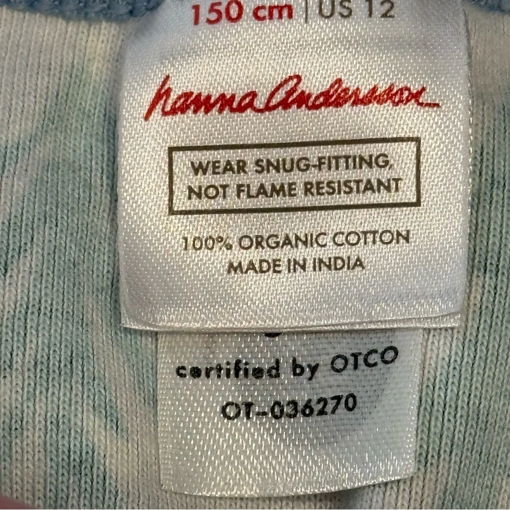 Hanna Andersson Kids Pajamas in Red and Green Gnome print